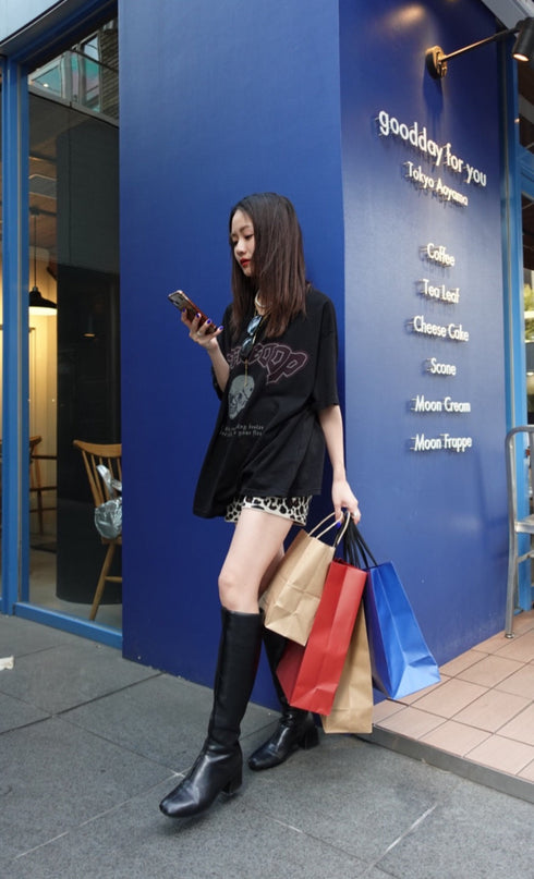 ニットショートパンツ